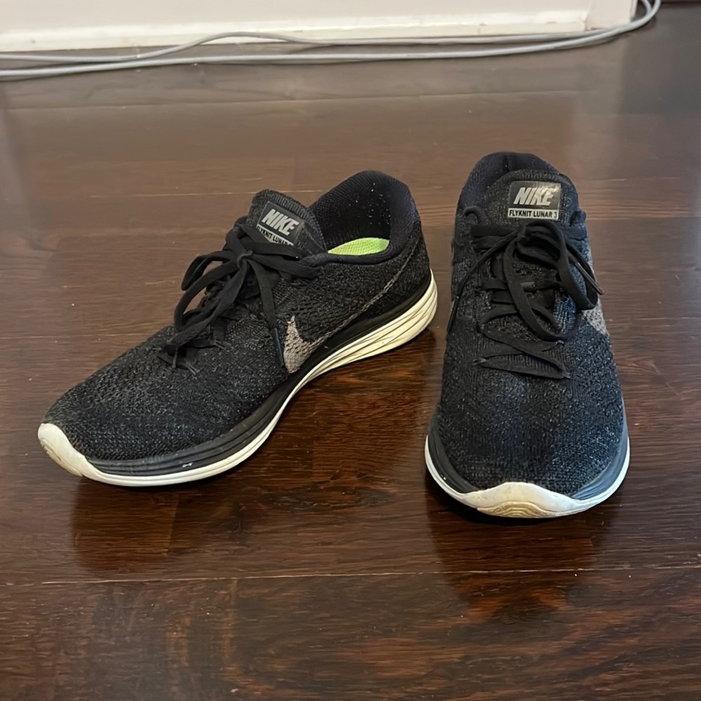 Nike Size 8 - Flyknit Lunar 3 Running Sneakers